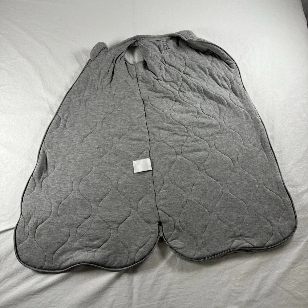 Mosebears 2.5 TOG Baby‎ 0-6 Months Gray Bamboo Sleep Sack Wearable Blanket